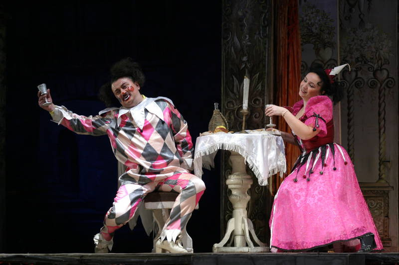 Clowns in the Opera Pagliacci by Ruggero Leoncavallo