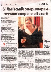 Belgian Soprano