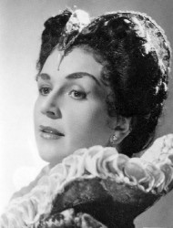 Ira Malaniuk as Eboli in Don Carlo