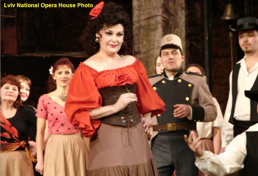 Carmen in Carmen the Opera