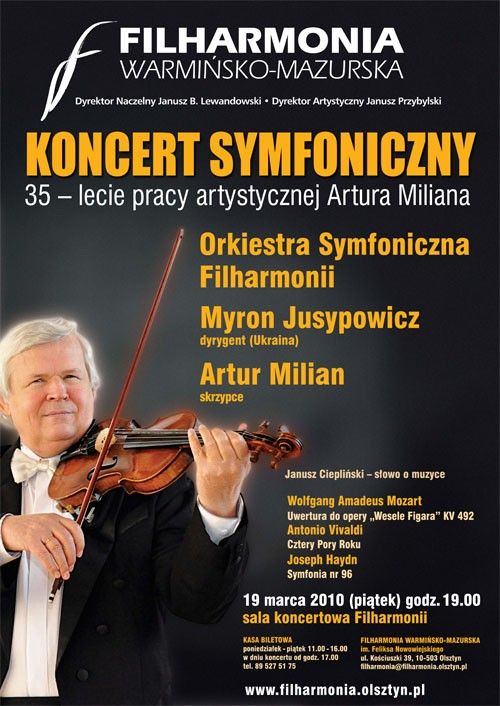 Symphony Music Concert in Olsztyn, Poland