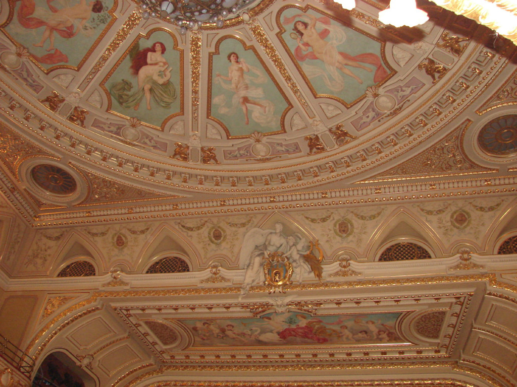 Lviv House of Opera Ceiling