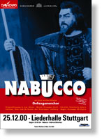 Opera Nabucco by G. Verdi