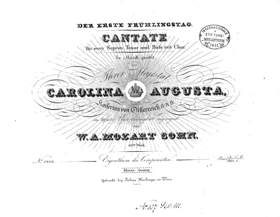 Cantata for Orchestra and Voice
