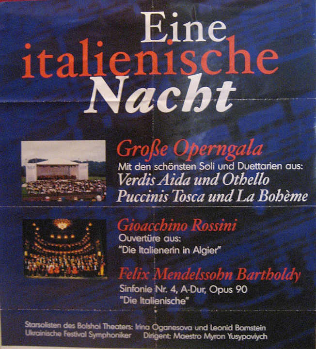 Italian Opera Concert