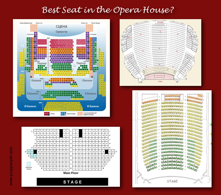 Opera House Seating Chart 