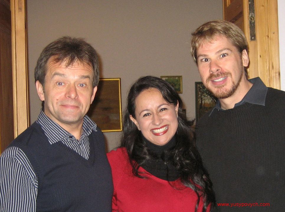 Opera Conductor Myron Yusypovych and Young Singers: Kristin Sampson, Hollis Zeffin Quinn