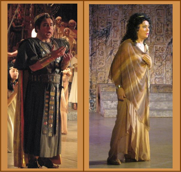 Tenor and Soprano Soloists in Aida