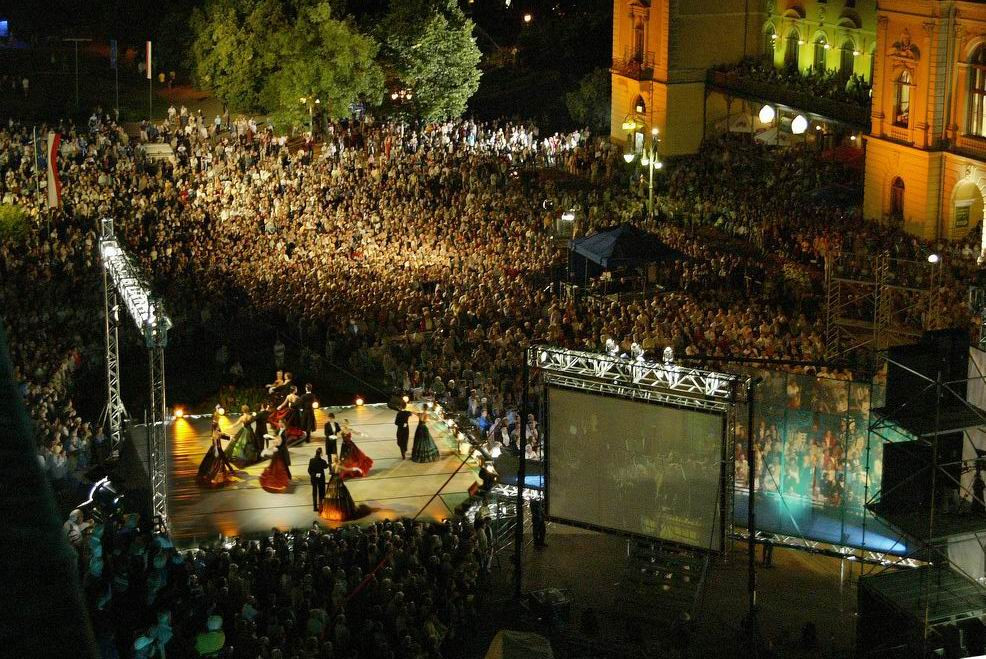 Open Air Concert in Krynica-Zdroj, Poland