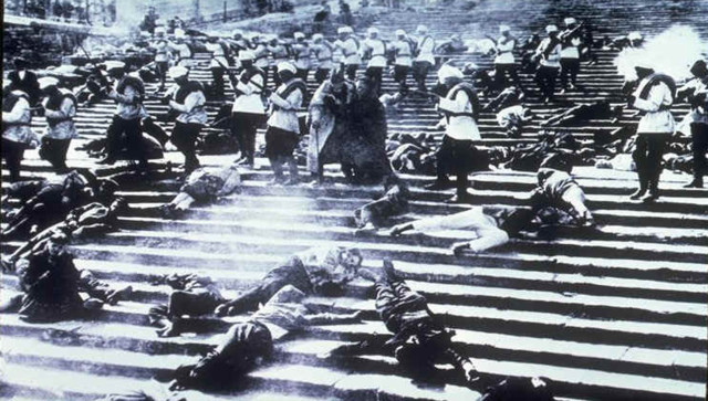 The Odessa Steps Scene in Battleship Potemkin (1925) by S.Eisenstein