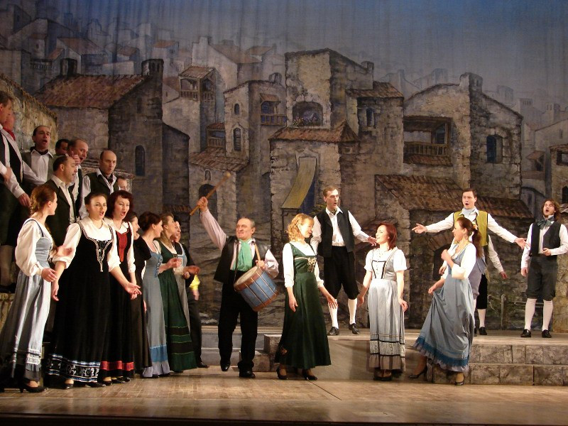 The Leoncavallo Opera in Lviv, Ukraine